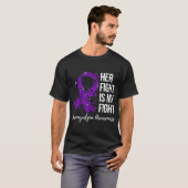 ファイトマイファイト線維筋痛認識度2 Tシャツ (正面フル)