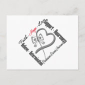 ファイトルホープラブバタフライ – パーキンソンズディーズ ポストカード (正面)