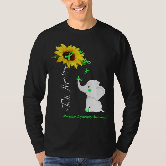 ファイトルホープラブ筋ジストロフィー認識度 Tシャツ (正面)