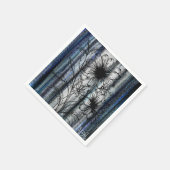 ファイナリーフラワーアート スタンダードカクテルナプキン (角)