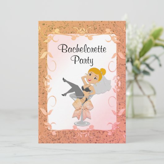 ファイナルファイリングバチェロレッテ招待状 招待状 (スタンド正面)