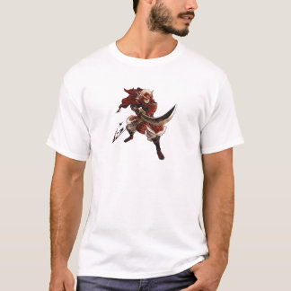 ファイナルファンタジーのサムライ剣士: 戦争の達人 Tシャツ