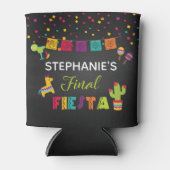 ファイナルフィエスタクーラーボックス – ブラック 缶クーラー (正面)