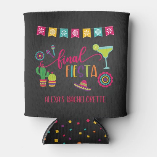 ファイナルフィエスタクーラーボックス- BLK 缶クーラー (正面)