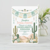 ファイナルフィエスタサクカラフルスブライダル/バチェロレッテ 招待状 (スタンド正面)