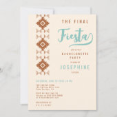 ファイナルフィエスタテラコッタデザートバチェロレッテ 招待状 (正面)