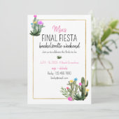 ファイナルフィエスタバチウィークエンド招待状 招待状 (スタンド正面)