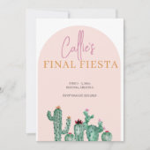 ファイナルフィエスタバチェロレッテウィークエンド招待状 招待状 (正面)