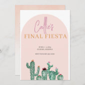 ファイナルフィエスタバチェロレッテウィークエンド招待状 招待状 (正面/裏面)
