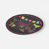 ファイナルフィエスタバチェロレッテプレート ペーパープレート (アングル)