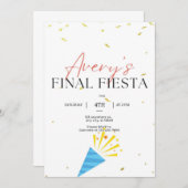 ファイナルフィエスタバチェロレッテ招待状 招待状 (正面/裏面)