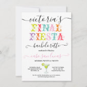 ファイナルフィエスタバチェロレッテ週末パーティー 招待状 (正面)