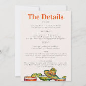 ファイナルフィエスタマルガリータバチェロレッテウィークエンド 招待状 (裏面)