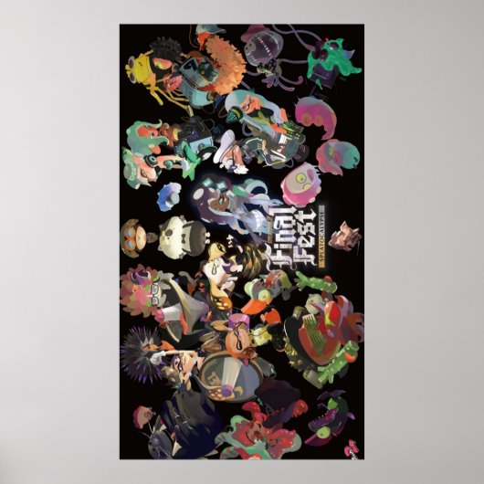 ファイナルフェストスプラトオン2スプラトカリプス ポスター (正面)