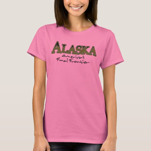 ファイナルフロンティアレディースプティTシャツ Tシャツ (正面)