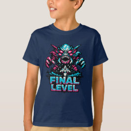 ファイナルボスラベルアーケード Tシャツ