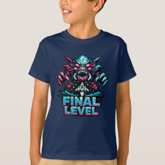 ファイナルボスラベルアーケード Tシャツ