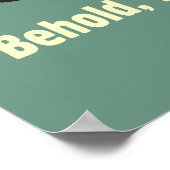 ファイナル・ウィーク： Behold Power Coffee ポスター (角)