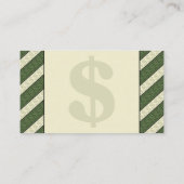 ファイナンシャルアドバイザーのコンサルタント向け名刺 名刺 (裏面)