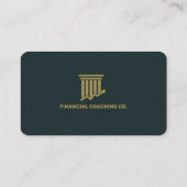 ファイナンシャルコーチプロフェッショナルフォレストグリーン 名刺 (裏面)