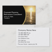ファイナンシャルプランナーの名刺 名刺 (正面/裏面)