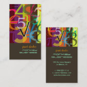 ファイナンシャルプランナーの名刺 名刺 (正面/裏面)