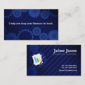 ファイナンシャルプランナーの名刺 名刺 (正面/裏面)