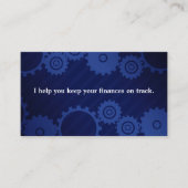 ファイナンシャルプランナーの名刺 名刺 (正面)