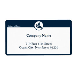 ファイナンシャルプランナースモールカンパニーカスタム文字&ロゴ ラベル