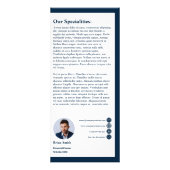 ファイナンシャルプランナーホワイト&ブルーサービス情報 ラックカード (裏面)