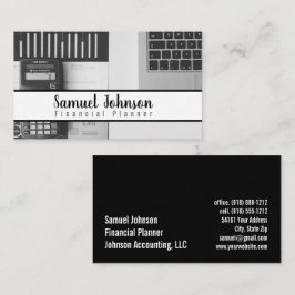 ファイナンシャルプランナー会計士資産管理 名刺