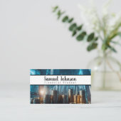 ファイナンシャルプランナー会計士資産管理 名刺 (スタンド正面)