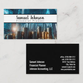 ファイナンシャルプランナー会計士資産管理 名刺