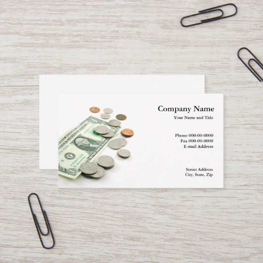 ファイナンシャルプランナー名刺 名刺 (正面/裏面インサイチュ)