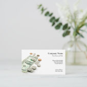 ファイナンシャルプランナー名刺 名刺 (スタンド正面)