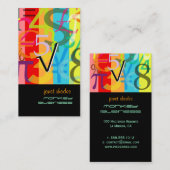 ファイナンシャルプランナー名刺 名刺 (正面/裏面)