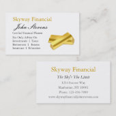 ファイナンシャルプランナー 名刺 (正面/裏面)