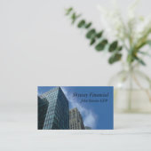 ファイナンシャル名刺 名刺 (スタンド正面)