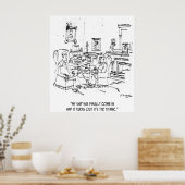 ファイナンス漫画9229 ポスター (キッチン)