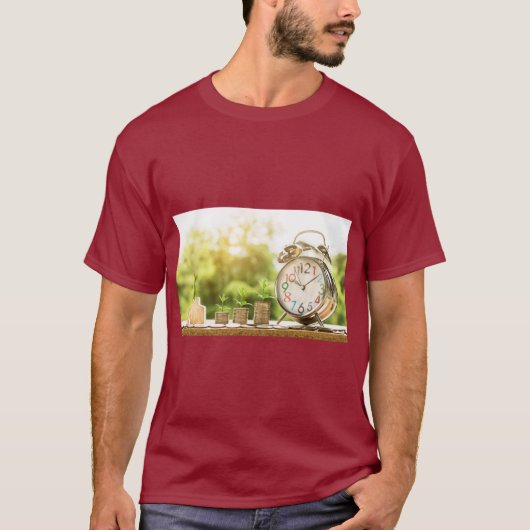 ファイナンス目標住宅ローンTシャツ Tシャツ (正面)