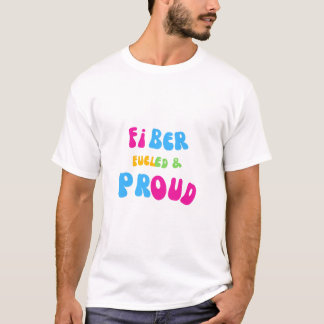 ファイバーで元気な人向けTシャツ  Tシャツ