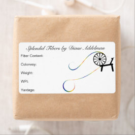 ファイバーアーツヤーンIDラベルデザイン ラベル