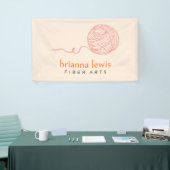 ファイバーアーティスモダンヤーン市場バナー 横断幕 (トレードショー)