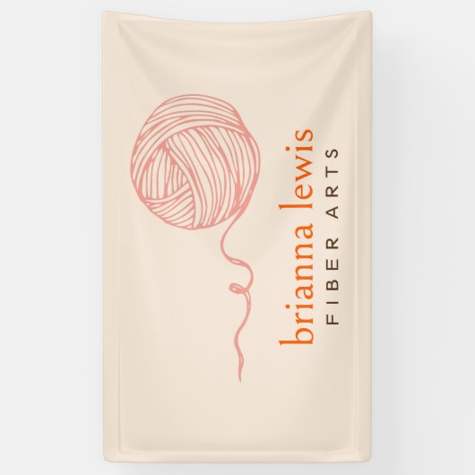 ファイバーアーティスモダンヤーン市場バナー 横断幕 (縦)