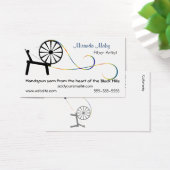 ファイバーアート名刺またはつるラベル (デスク)