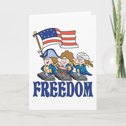 ファイフおよび軍楽隊 カード (正面)