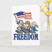 ファイフおよび軍楽隊 カード (黄色い花)