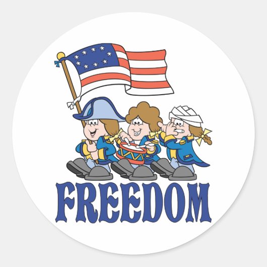 ファイフアンドドラム隊 ラウンドシール (正面)