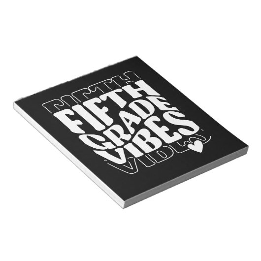 ファイフグレードビベス新学期 ノートパッド (アングル)