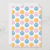 ファイブアイビービーレトロスマイル第五誕生日 招待状 (裏面)